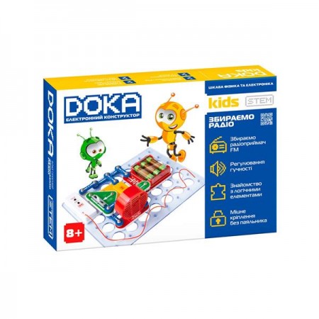 Электронный конструктор Doka Собираем радио D70703