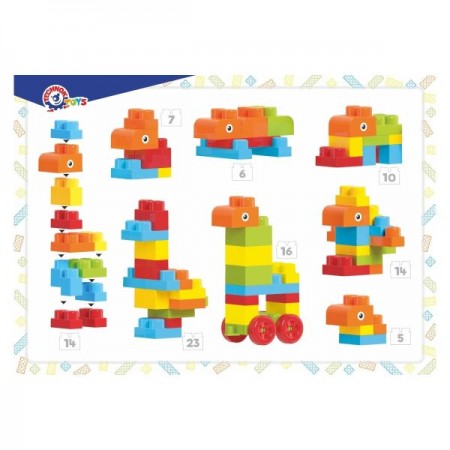 Игрушка "Конструктор ТехноК", арт.6801 В комплекте 70 частей.
40 х 22 х 16 см