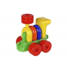 Конструктор Паровозик Toys-plast ИП01000