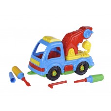 Конструктор Машинка Подъемный кран Toys-plast ИП29000