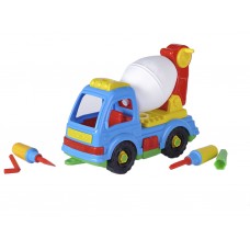 Конструктор Машинка Бетономешалка Toys-plast ИП29001