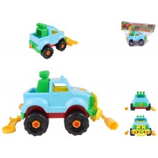Конструктор Машинка джип Toys-plast ИП30009