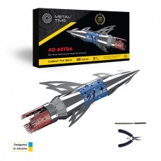 Колекційна модель-конструктор Metal Time Ad Astra механічна космічна ракета MT050 