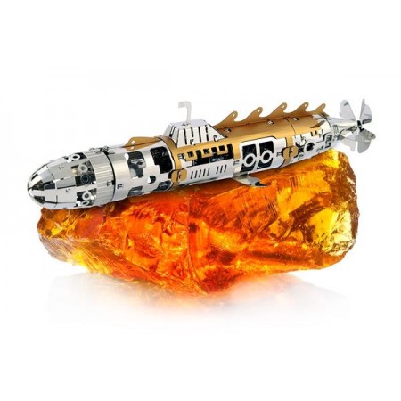 Колекційна модель-конструктор Metal Time Elusive Nautilus Підводний човен механічний MT045 Колекційна модель-конструктор Metal Time Elusive Nautilus Підводний човен механічний MT045