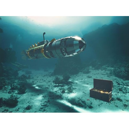 Колекційна модель-конструктор Metal Time Elusive Nautilus Підводний човен механічний MT045 Колекційна модель-конструктор Metal Time Elusive Nautilus Підводний човен механічний MT045