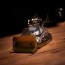 Коллекционная модель-конструктор Metal Time Graceful CAT механический бульдозер MT073