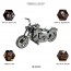 Колекційна модель-конструктор Metal Time Harley Davidson Roadway Fantasy Мотоцикл механічний MT012 Колекційна модель-конструктор Metal Time Harley Davidson Roadway Fantasy Мотоцикл механічний MT012