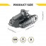 Колекційна модель-конструктор Metal Time Nimble Fighter механічний танк Renault FT-17 MT010 Колекційна модель-конструктор Metal Time Nimble Fighter механічний танк Renault FT-17 MT010
