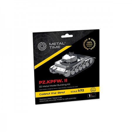 Колекційна модель-конструктор Metal Time Pz.Kpfw. II танк MT060 Колекційна модель-конструктор Metal Time Pz.Kpfw. II танк MT060
