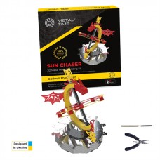 Коллекционная модель-конструктор Metal Time Sun Chaser Dragon Stand Clock Солнечные часы MT025 Коллекционная модель-конструктор Metal Time Sun Chaser Dragon Stand Clock Солнечные часы MT025