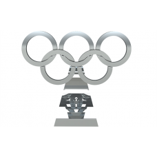 Коллекционная модель-конструктор Metal Time Олимпийские кольца Rings of Strength MT021Y Коллекционная модель-конструктор Metal Time Олимпийские кольца Rings of Strength MT021Y