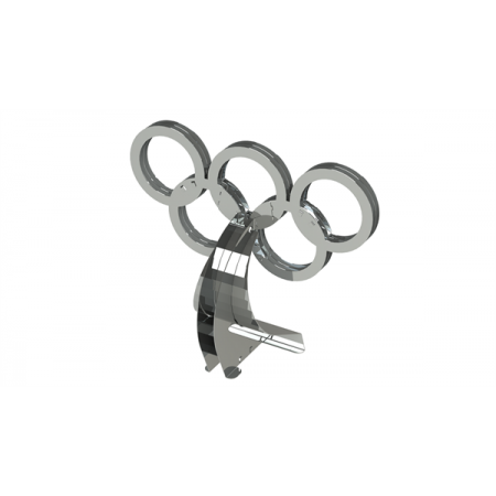 Коллекционная модель-конструктор Metal Time Олимпийские кольца Rings of Strength MT021Y Коллекционная модель-конструктор Metal Time Олимпийские кольца Rings of Strength MT021Y
