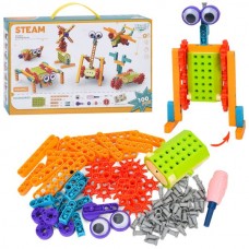 Робототехнический конструктор BabyToys 0912 с отверткой 100 деталей Робототехнический конструктор BabyToys 0912 с отверткой 100 деталей