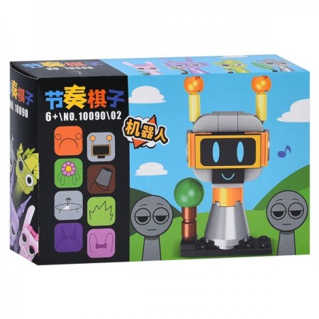Блочный конструктор BabyToys 10090 с фигурками, набор 16 штук Блочный конструктор BabyToys 10090 с фигурками, набор 16 штук