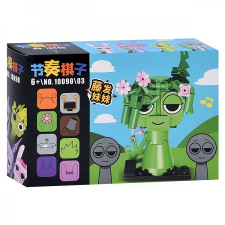 Блочный конструктор BabyToys 10090 с фигурками, набор 16 штук Блочный конструктор BabyToys 10090 с фигурками, набор 16 штук
