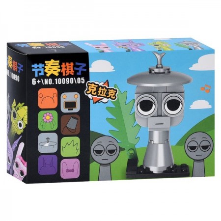 Блочный конструктор BabyToys 10090 с фигурками, набор 16 штук Блочный конструктор BabyToys 10090 с фигурками, набор 16 штук