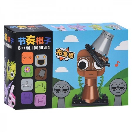 Блочный конструктор BabyToys 10090 с фигурками, набор 16 штук Блочный конструктор BabyToys 10090 с фигурками, набор 16 штук
