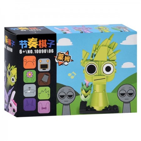 Блочный конструктор BabyToys 10090 с фигурками, набор 16 штук Блочный конструктор BabyToys 10090 с фигурками, набор 16 штук