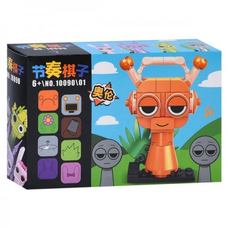 Блочный конструктор BabyToys 10090 с фигурками, набор 16 штук Блочный конструктор BabyToys 10090 с фигурками, набор 16 штук