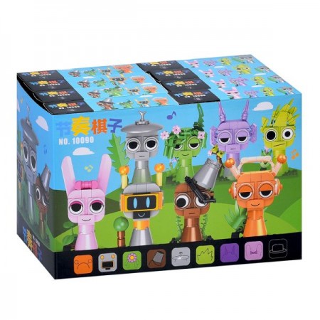 Блочный конструктор BabyToys 10090 с фигурками, набор 16 штук Блочный конструктор BabyToys 10090 с фигурками, набор 16 штук