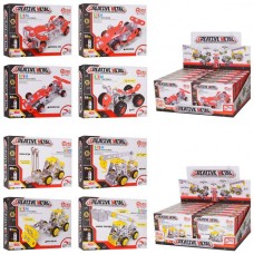 Конструктор металлический BabyToys 1104-1106 машинки транспорт Конструктор металлический BabyToys 1104-1106 машинки транспорт
