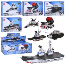 Конструктор военный 2в1 робот транспорт 91 деталь BabyToys 123-786