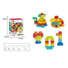 Блочный конструктор BabyToys 188-645 120 деталей разноцветный Блочный конструктор BabyToys 188-645 120 деталей разноцветный