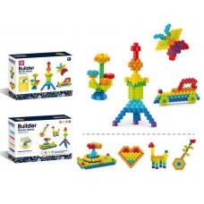 Блочный конструктор BabyToys 188-659, 160 деталей, от 3 лет Блочный конструктор BabyToys 188-659, 160 деталей, от 3 лет