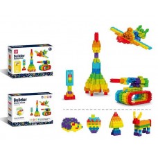 Блочный конструктор BabyToys 188-668 180 деталей разноцветный Блочный конструктор BabyToys 188-668 180 деталей разноцветный