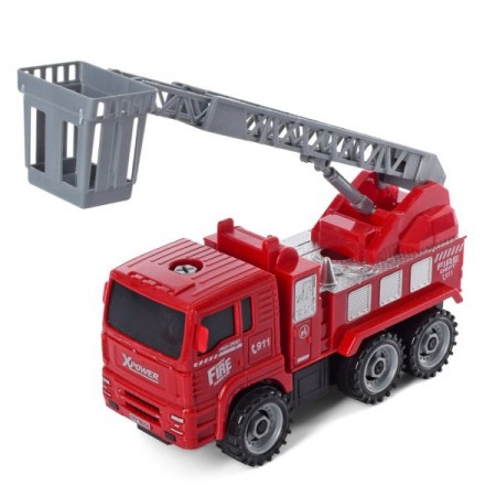 Конструктор машина BabyToys 215B на шурупах инерционная
