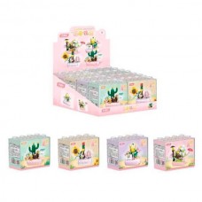 Блочный конструктор цветок BabyToys 2208-14, 8 шт Блочный конструктор цветок BabyToys 2208-14, 8 шт