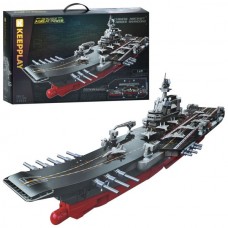 Конструктор 23035 авіаносець, 1:639, 49, 4-15, 5-18см, 1803дет Конструктор 23035 авіаносець, 1:639, 49, 4-15, 5-18см, 1803дет