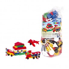  Конструктор №3 0519 "Technok Toys" 130 деталей