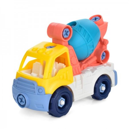 Constructor construction equipment BabyToys 366 on screws with screwdriver Constructor construction equipment BabyToys 366 on screws with screwdriver
