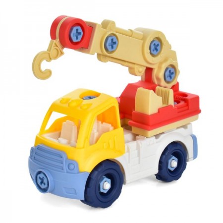 Constructor construction equipment BabyToys 366 on screws with screwdriver Constructor construction equipment BabyToys 366 on screws with screwdriver