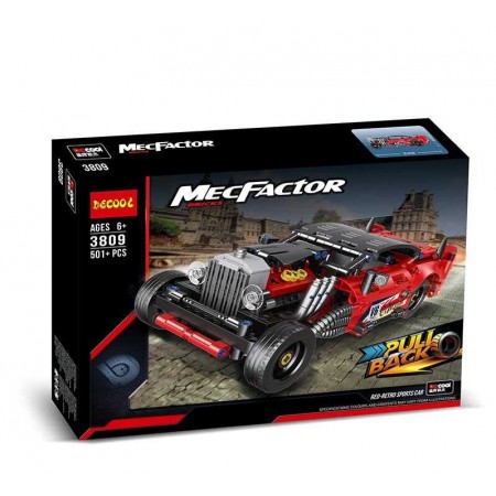 Конструктор машинка Decool 3809 с 501 деталью для сборки
