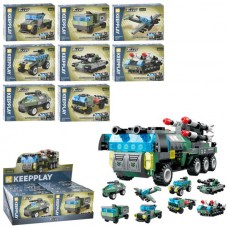 Конструктор военный BabyToys 42207, 8 в 1, 55 деталей