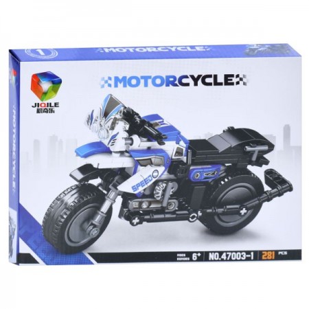 Конструктор мотоцикл BabyToys 47003, 4 вида, пластик Конструктор мотоцикл BabyToys 47003, 4 вида, пластик