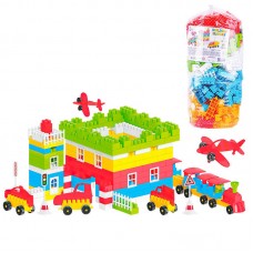 Блочный конструктор Technok Toys 310 деталей пластиковый Блочный конструктор Technok Toys 310 деталей пластиковый