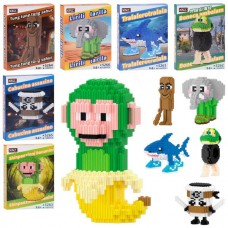 Конструктор BabyToys блочный монстр 1301 деталей 6 видов Конструктор BabyToys блочный монстр 1301 деталей 6 видов