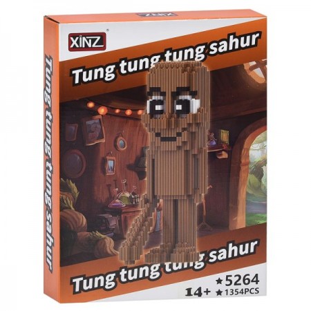 Конструктор BabyToys блочный монстр 1301 деталей 6 видов Конструктор BabyToys блочный монстр 1301 деталей 6 видов