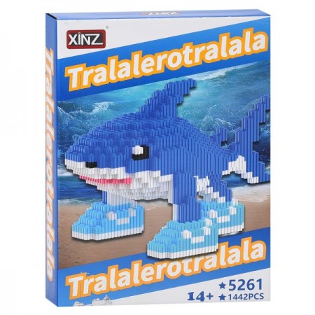 Конструктор BabyToys блочный монстр 1301 деталей 6 видов Конструктор BabyToys блочный монстр 1301 деталей 6 видов
