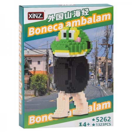 Конструктор BabyToys блочный монстр 1301 деталей 6 видов Конструктор BabyToys блочный монстр 1301 деталей 6 видов