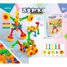 Конструктор шарнирный робот BabyToys 628-28A, 36 деталей