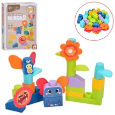 Блочний конструктор BabyToys 68058 24 деталі м'який Блочний конструктор BabyToys 68058 24 деталі м'який