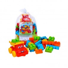 Блочний конструктор Technok Toys 100 деталей для дітей
