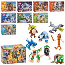 Блочный конструктор BabyToys 7266 Монстр, 56 деталей, от 3 лет Блочный конструктор BabyToys 7266 Монстр, 56 деталей, от 3 лет