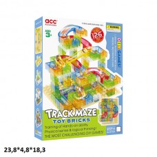 Автотрек BabyToys 8701T с шариком 126 деталей Автотрек BabyToys 8701T с шариком 126 деталей