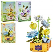 Конструктор блочный BabyToys цветы 516 деталей Конструктор блочный BabyToys цветы 516 деталей