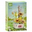 Конструктор блочный BabyToys цветы 516 деталей